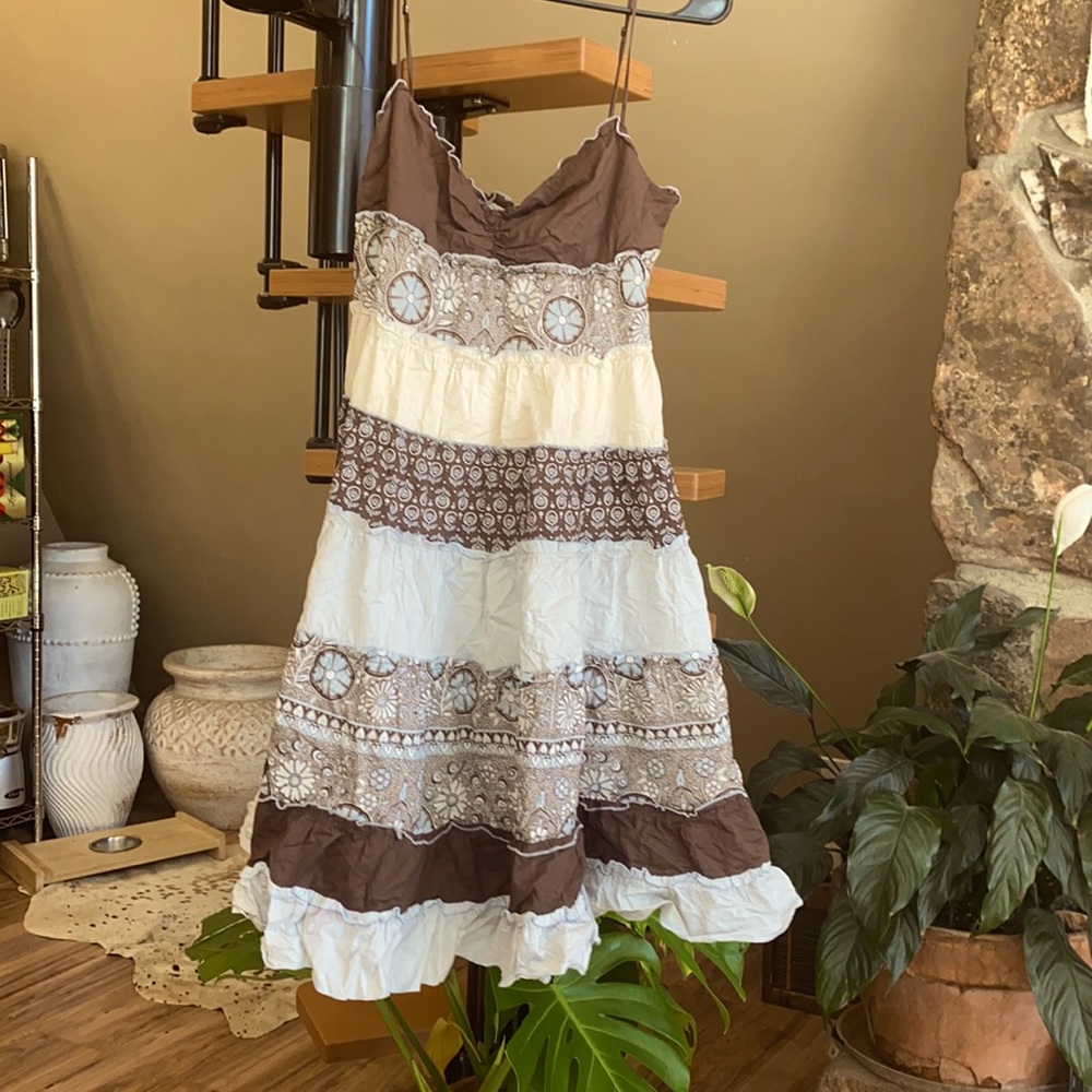 BCBG Maxazria Quilt/Pattern Mini Dress